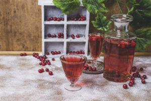 Tintura de Lingonberry al vodka