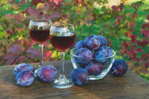 Vin de prune fait maison