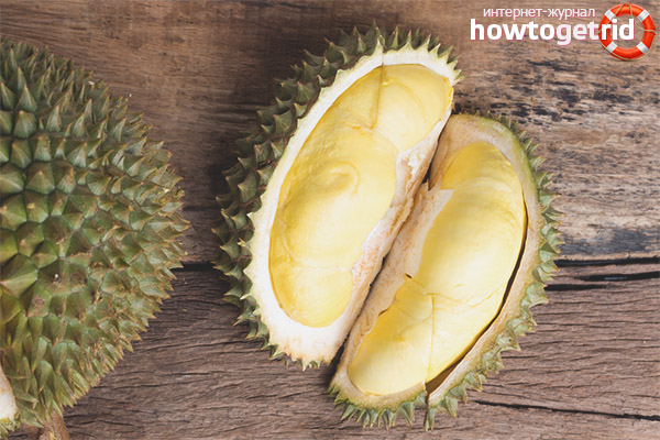 Composition et propriétés uniques du durian